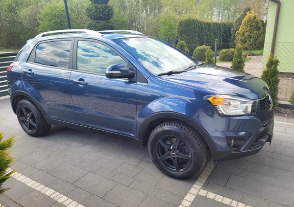 SsangYong Korando cena 33999 przebieg: 82699, rok produkcji 2014 z Skarszewy małe 79